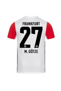 Eintracht Frankfurt Mario Gotze #27 Voetbaltruitje Thuis tenue 2024-25 Korte Mouw